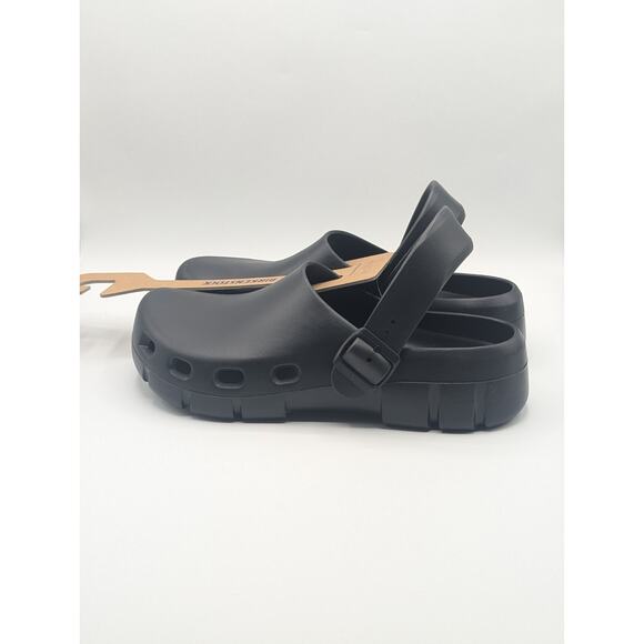 BIRKENSTOCK Birki Flow EVA Mens Size 9.5 Black Clogs 1027684 New